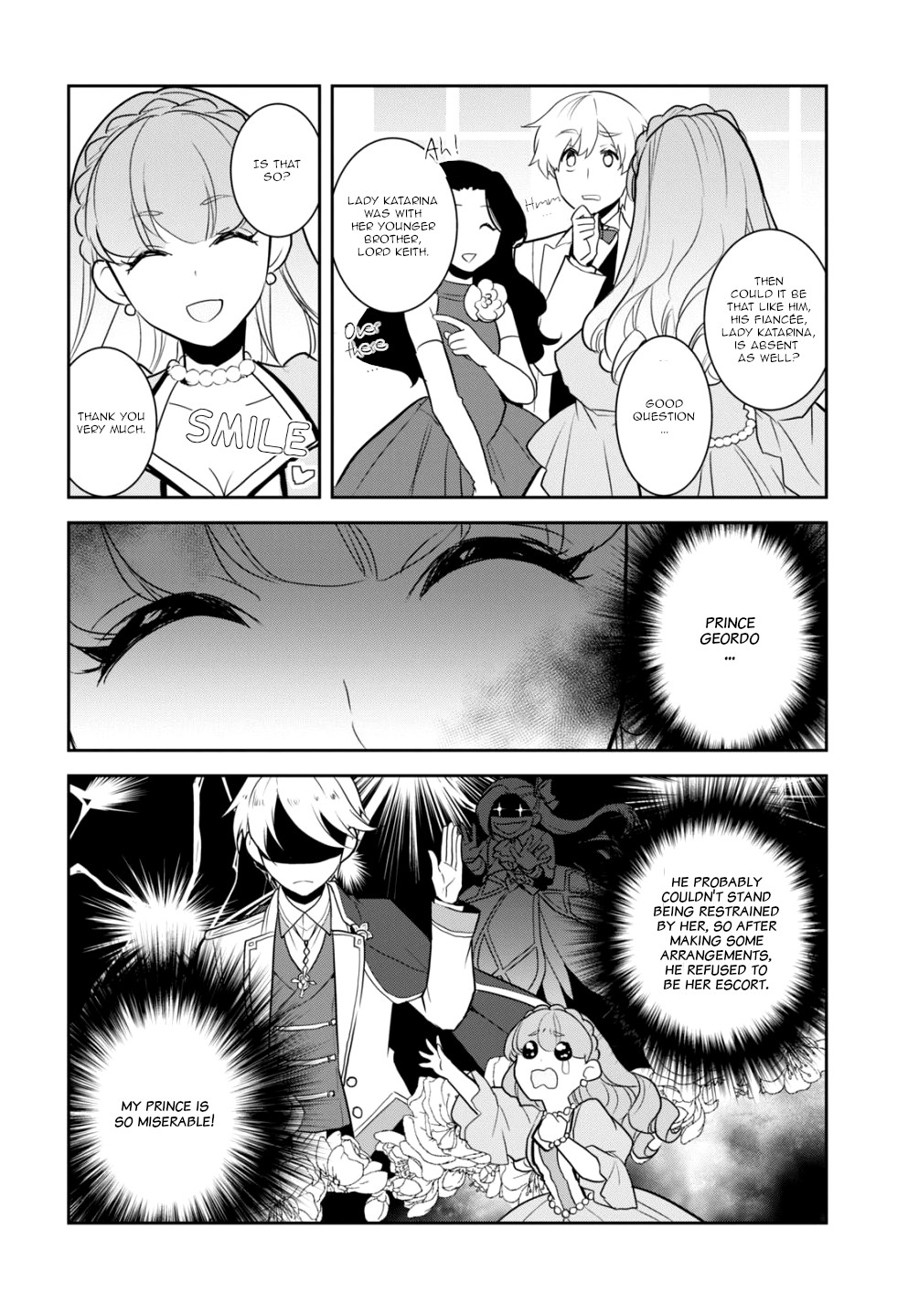 Otome Game no Hametsu Flag shika nai Akuyaku Reijou ni Tensei shite shimatta... Chapter 46 page 20 - Chapter 46: A rival appears (1)