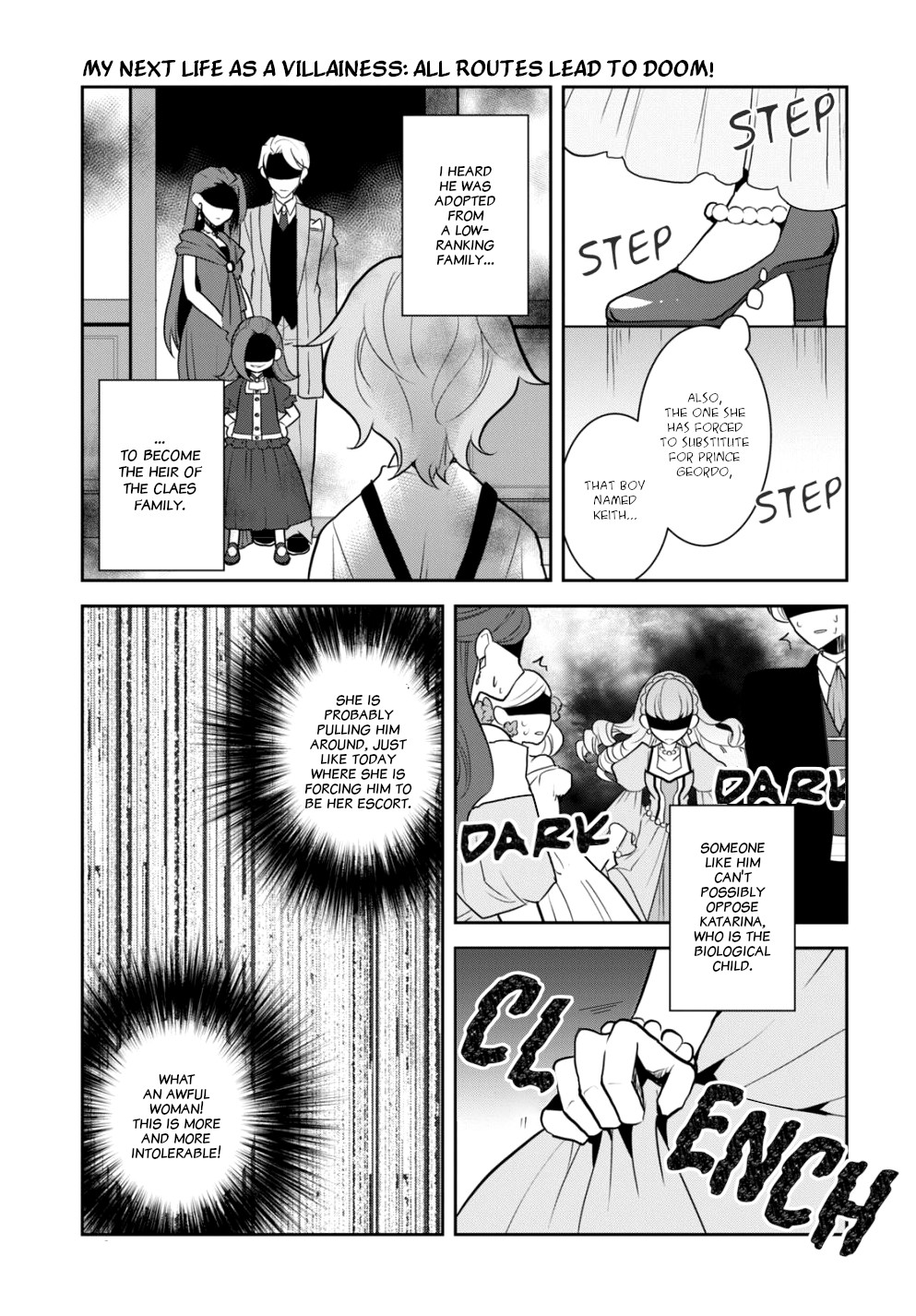 Otome Game no Hametsu Flag shika nai Akuyaku Reijou ni Tensei shite shimatta... Chapter 46 page 21 - Chapter 46: A rival appears (1)