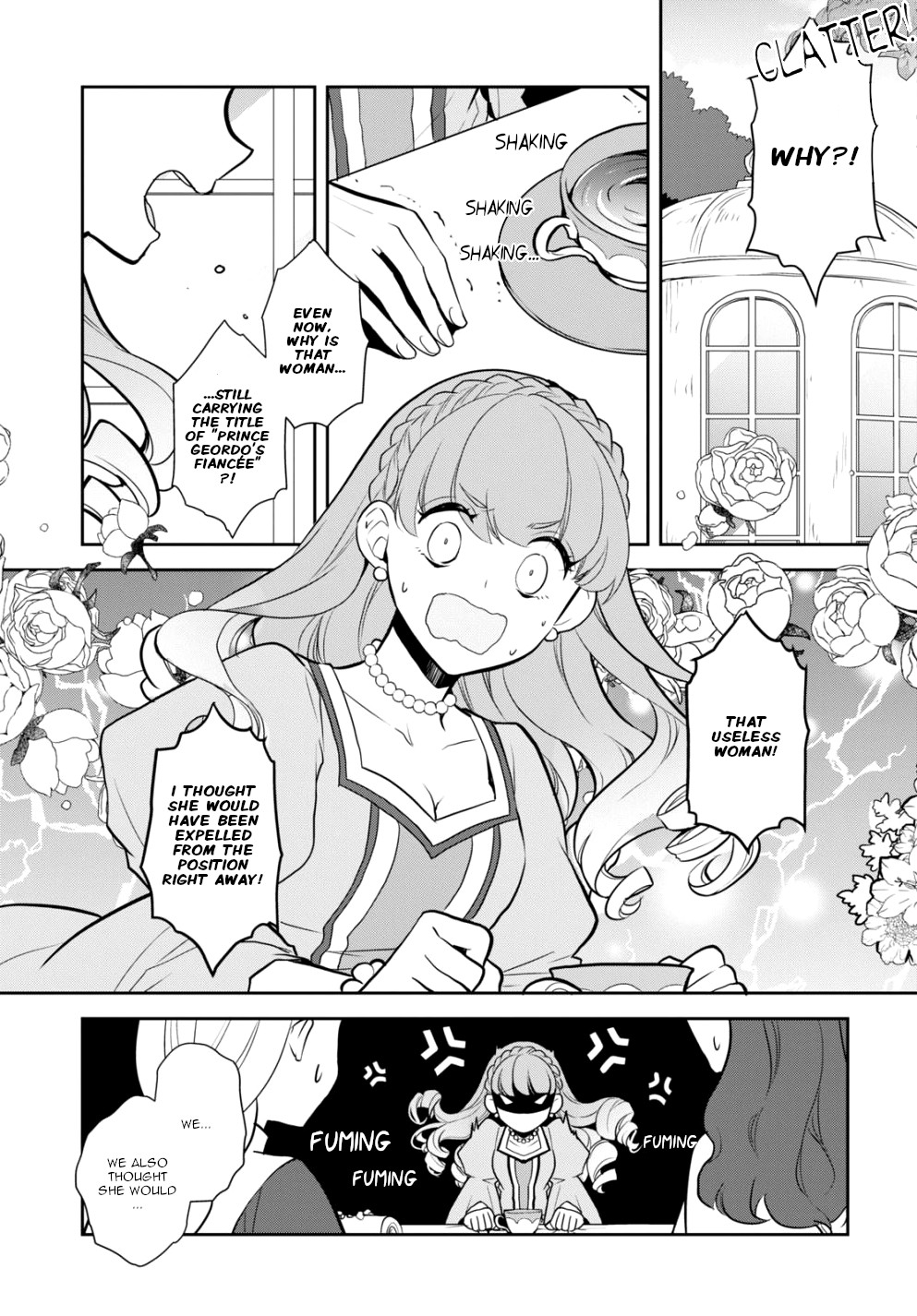 Otome Game no Hametsu Flag shika nai Akuyaku Reijou ni Tensei shite shimatta... Chapter 46 page 3 - Chapter 46: A rival appears (1)