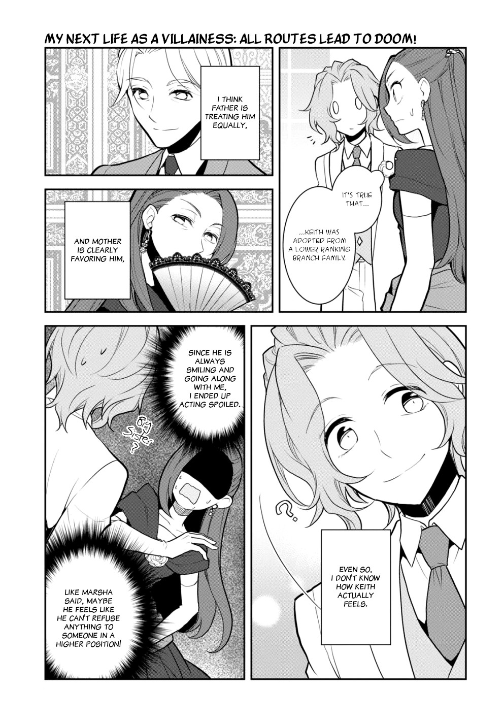 Otome Game no Hametsu Flag shika nai Akuyaku Reijou ni Tensei shite shimatta... Chapter 47 page 11 - Chapter 47: A rival appears (2)