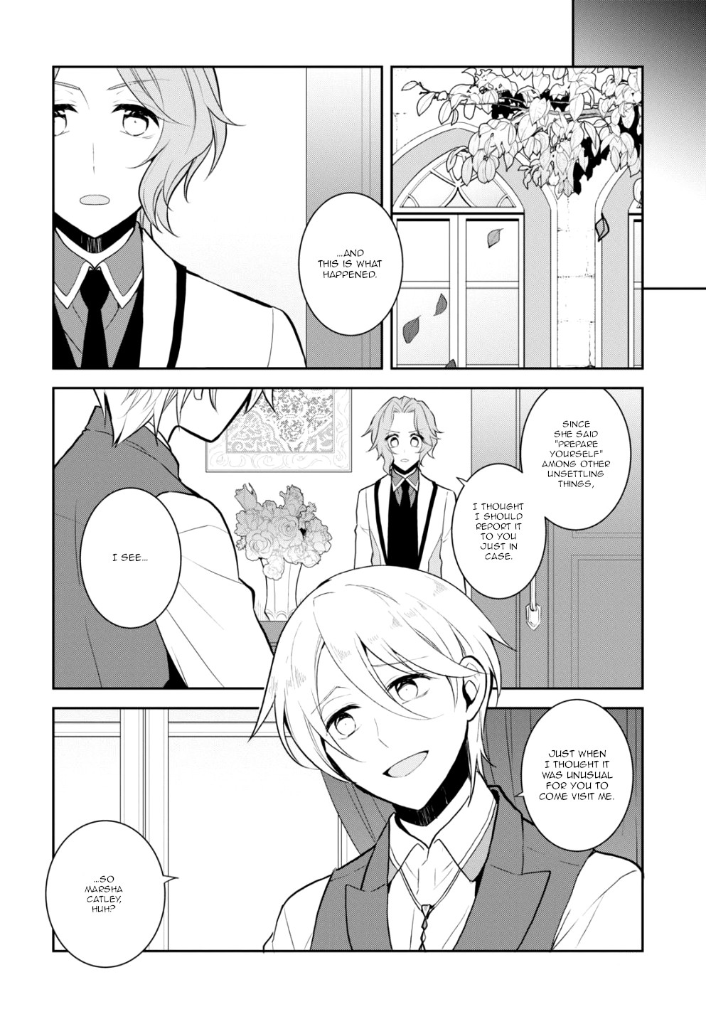 Otome Game no Hametsu Flag shika nai Akuyaku Reijou ni Tensei shite shimatta... Chapter 47 page 14 - Chapter 47: A rival appears (2)