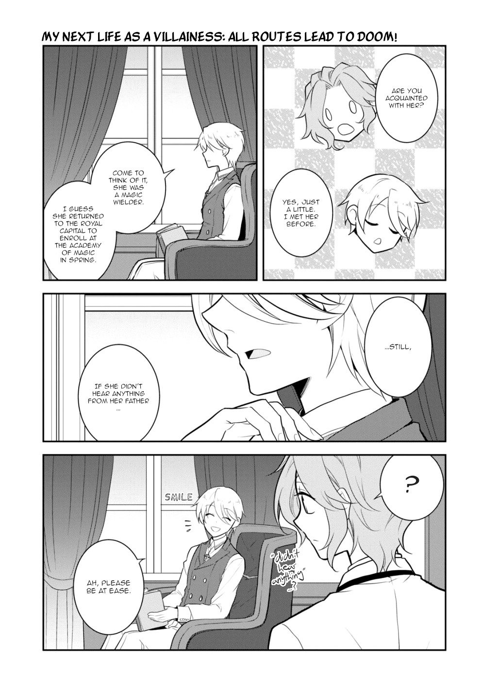 Otome Game no Hametsu Flag shika nai Akuyaku Reijou ni Tensei shite shimatta... Chapter 47 page 15 - Chapter 47: A rival appears (2)