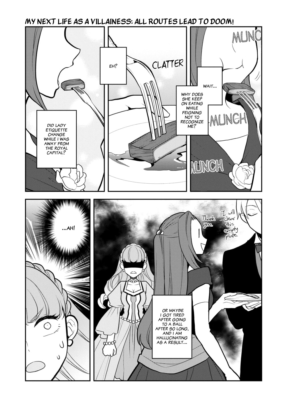 Otome Game no Hametsu Flag shika nai Akuyaku Reijou ni Tensei shite shimatta... Chapter 47 page 3 - Chapter 47: A rival appears (2)