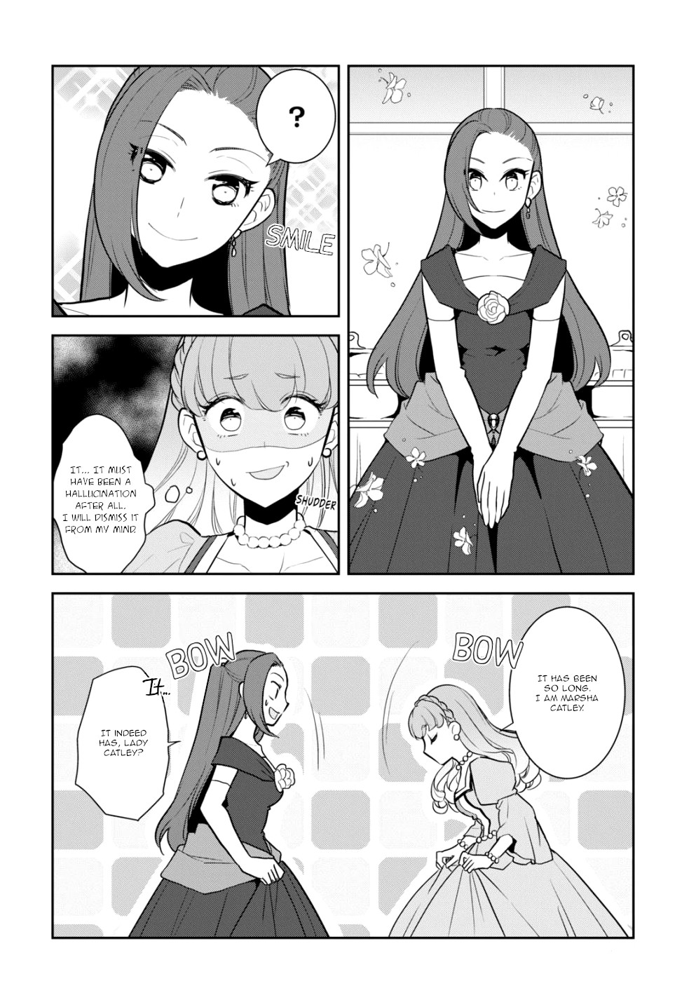 Otome Game no Hametsu Flag shika nai Akuyaku Reijou ni Tensei shite shimatta... Chapter 47 page 4 - Chapter 47: A rival appears (2)