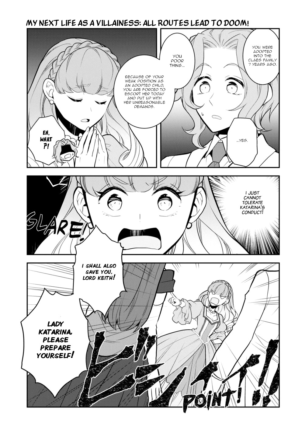 Otome Game no Hametsu Flag shika nai Akuyaku Reijou ni Tensei shite shimatta... Chapter 47 page 9 - Chapter 47: A rival appears (2)