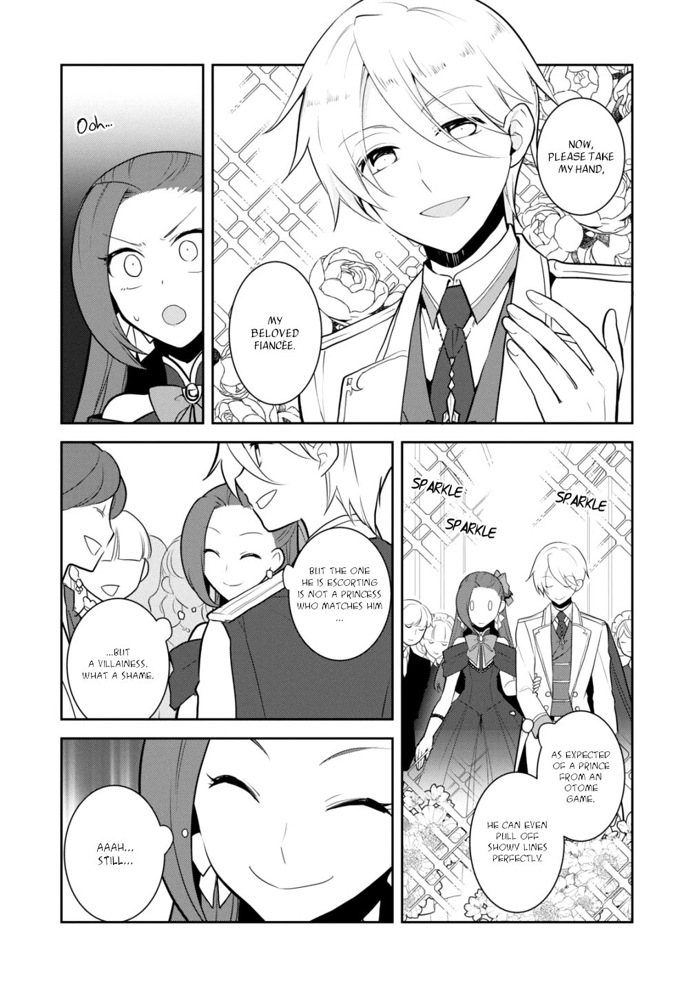 Otome Game no Hametsu Flag shika nai Akuyaku Reijou ni Tensei shite shimatta... Chapter 48 page 3 - Chapter 48: A rival appears (3)