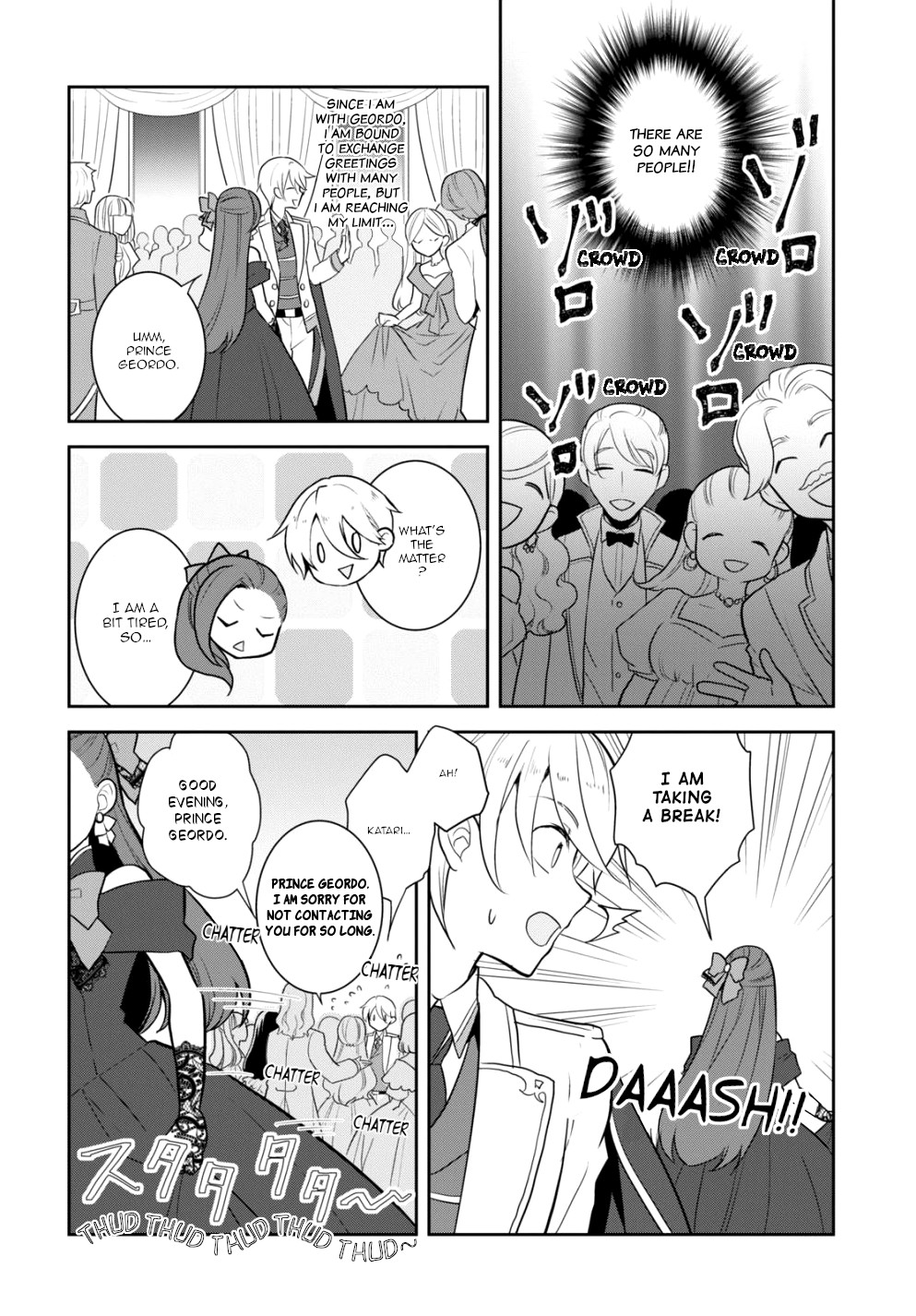 Otome Game no Hametsu Flag shika nai Akuyaku Reijou ni Tensei shite shimatta... Chapter 48 page 4 - Chapter 48: A rival appears (3)