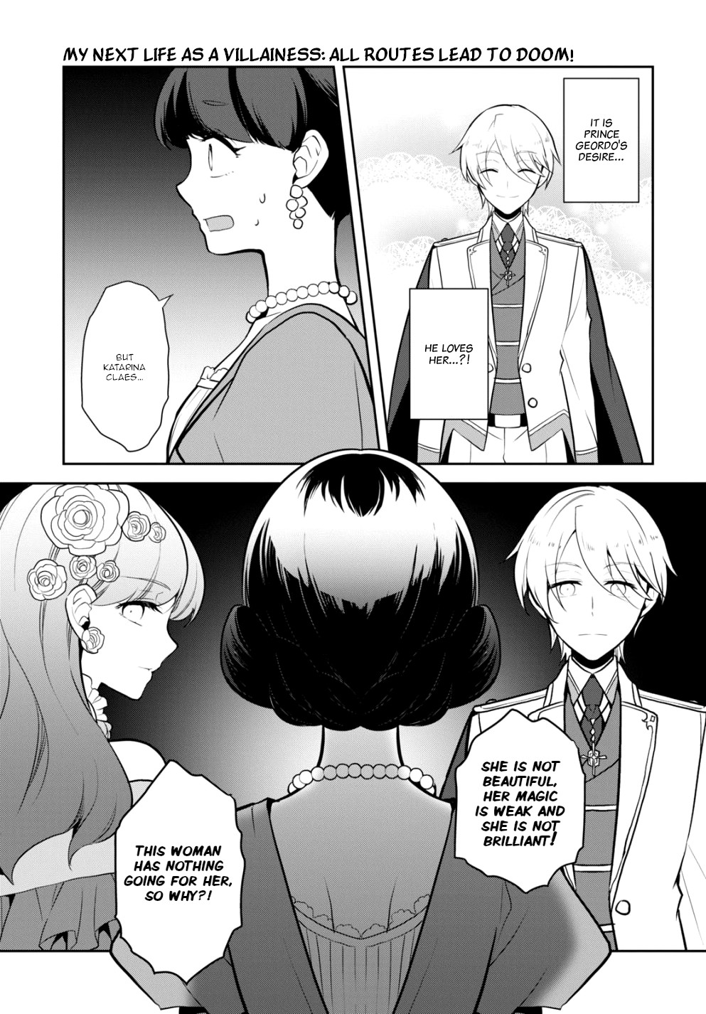 Otome Game no Hametsu Flag shika nai Akuyaku Reijou ni Tensei shite shimatta... Chapter 49 page 11 - Chapter 49: A rival appears (4)