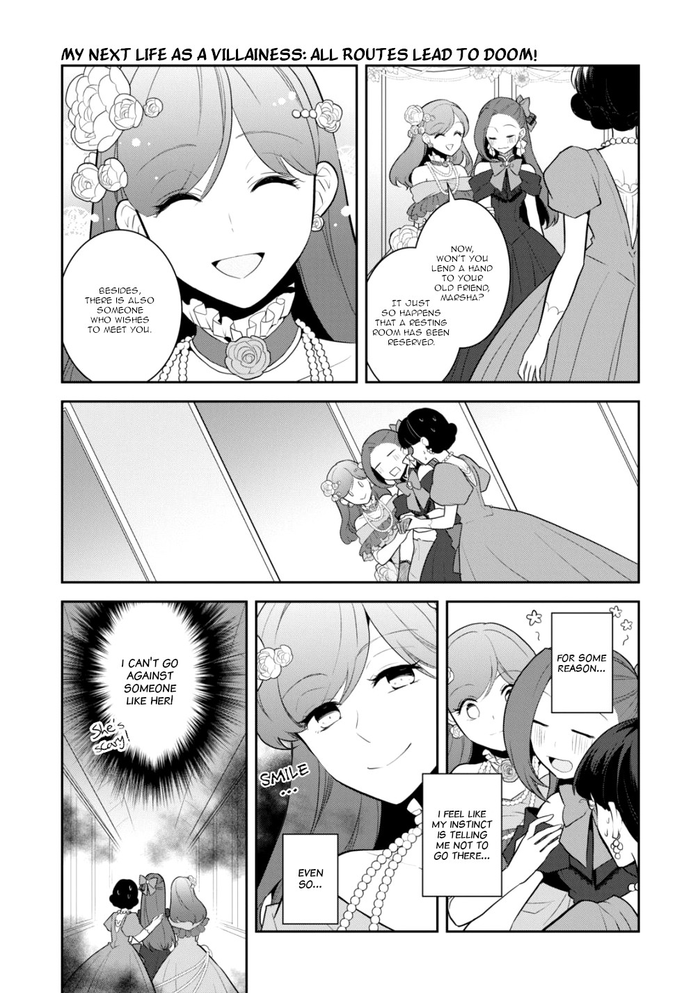 Otome Game no Hametsu Flag shika nai Akuyaku Reijou ni Tensei shite shimatta... Chapter 49 page 3 - Chapter 49: A rival appears (4)