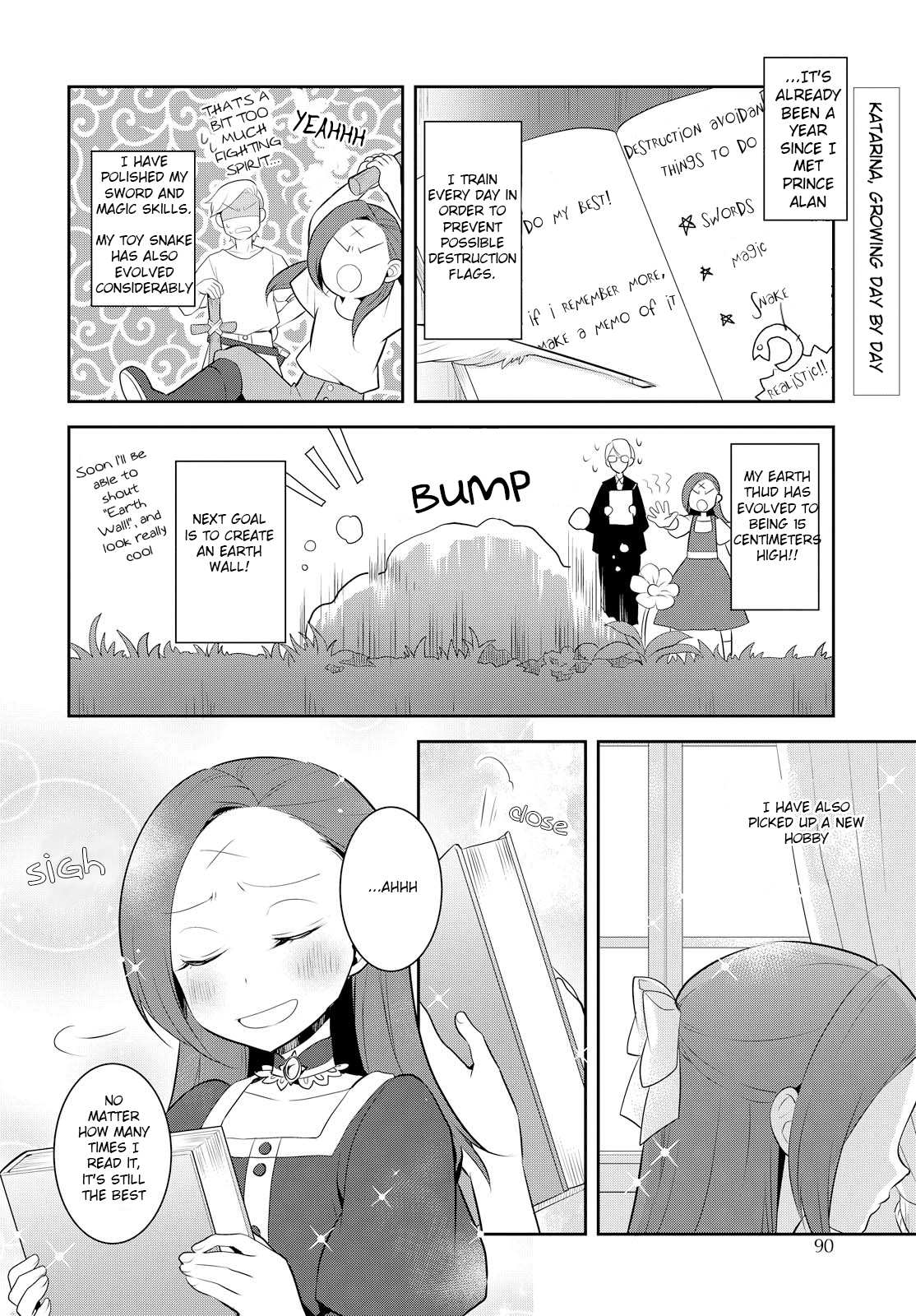 Otome Game no Hametsu Flag shika nai Akuyaku Reijou ni Tensei shite shimatta... Chapter 5 page 3 - Chapter 5