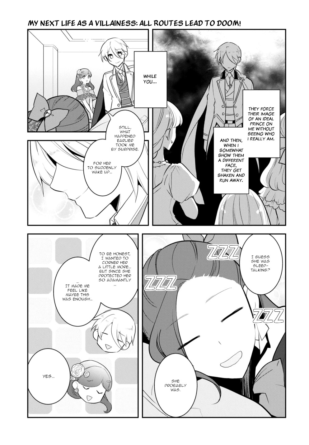 Otome Game no Hametsu Flag shika nai Akuyaku Reijou ni Tensei shite shimatta... Chapter 50 page 3 - Chapter 50: A rival appears (5)