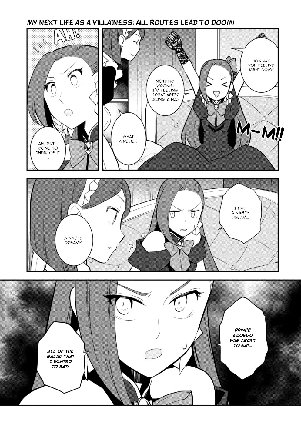 Otome Game no Hametsu Flag shika nai Akuyaku Reijou ni Tensei shite shimatta... Chapter 50 page 7 - Chapter 50: A rival appears (5)
