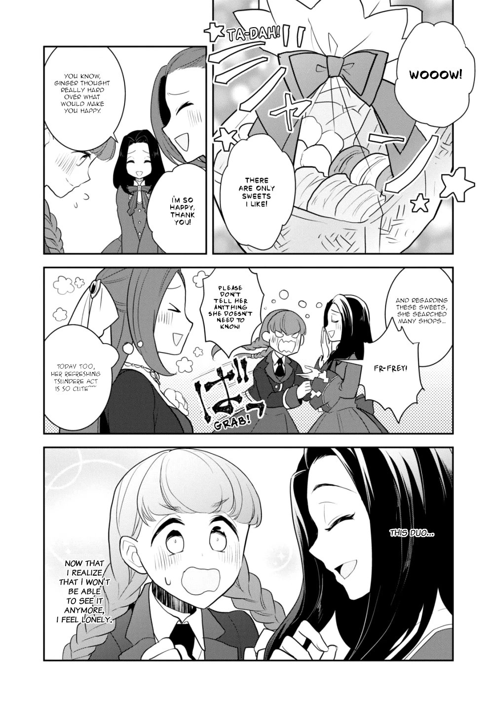 Otome Game no Hametsu Flag shika nai Akuyaku Reijou ni Tensei shite shimatta... Chapter 51 page 11 - Chapter 51: The Graduation from the Academy of Magic (1)