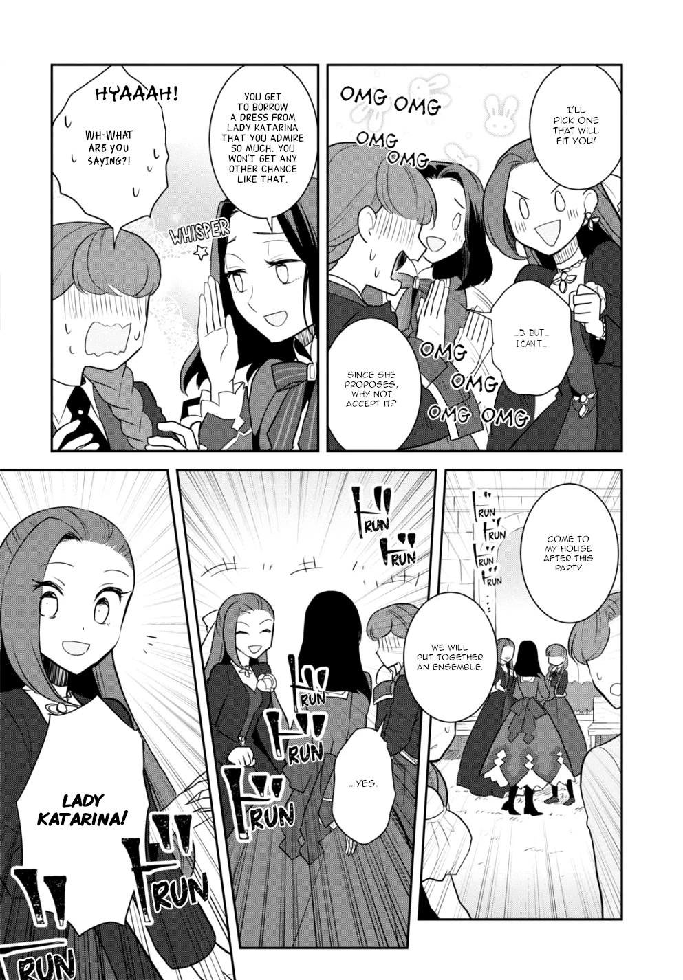 Otome Game no Hametsu Flag shika nai Akuyaku Reijou ni Tensei shite shimatta... Chapter 51 page 14 - Chapter 51: The Graduation from the Academy of Magic (1)