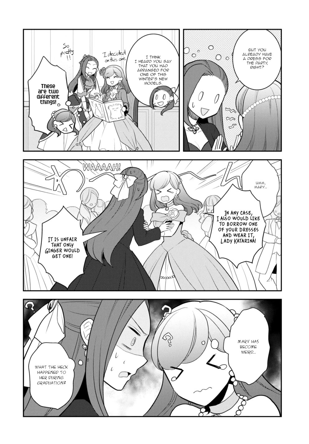 Otome Game no Hametsu Flag shika nai Akuyaku Reijou ni Tensei shite shimatta... Chapter 51 page 16 - Chapter 51: The Graduation from the Academy of Magic (1)