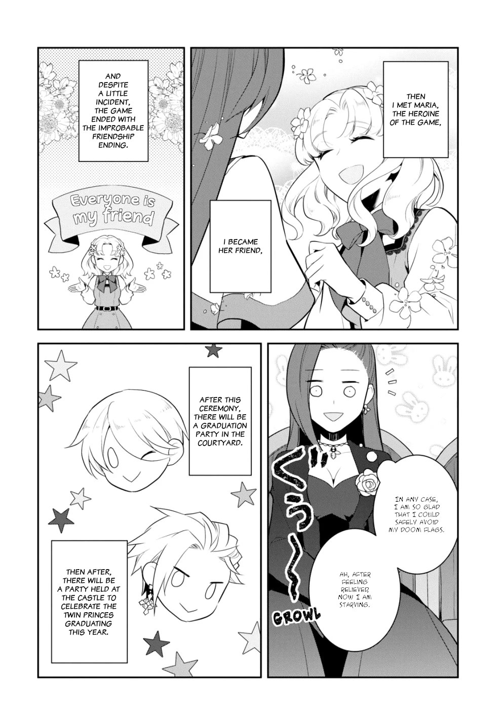 Otome Game no Hametsu Flag shika nai Akuyaku Reijou ni Tensei shite shimatta... Chapter 51 page 4 - Chapter 51: The Graduation from the Academy of Magic (1)