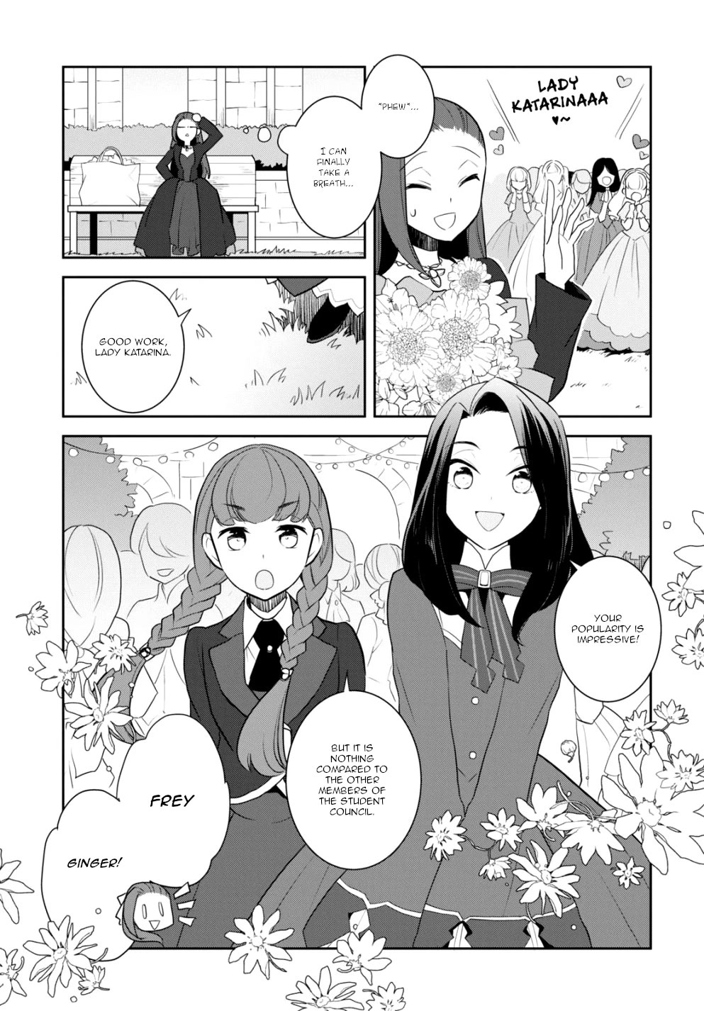Otome Game no Hametsu Flag shika nai Akuyaku Reijou ni Tensei shite shimatta... Chapter 51 page 9 - Chapter 51: The Graduation from the Academy of Magic (1)
