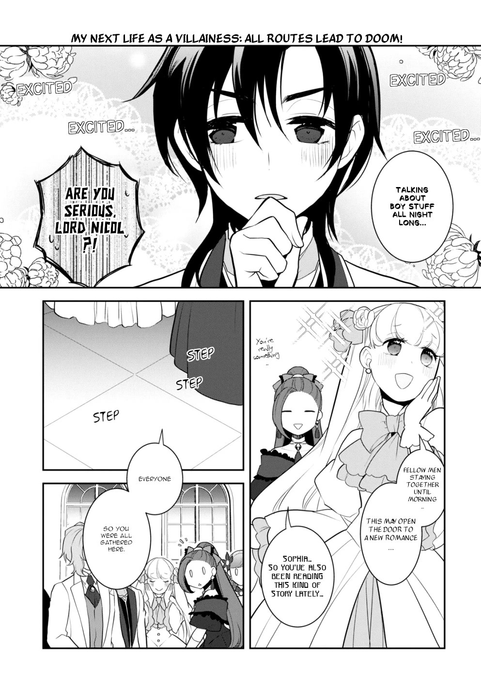 Otome Game no Hametsu Flag shika nai Akuyaku Reijou ni Tensei shite shimatta... Chapter 52 page 11 - Chapter 52: The Graduation From the Academy of Magic (2)