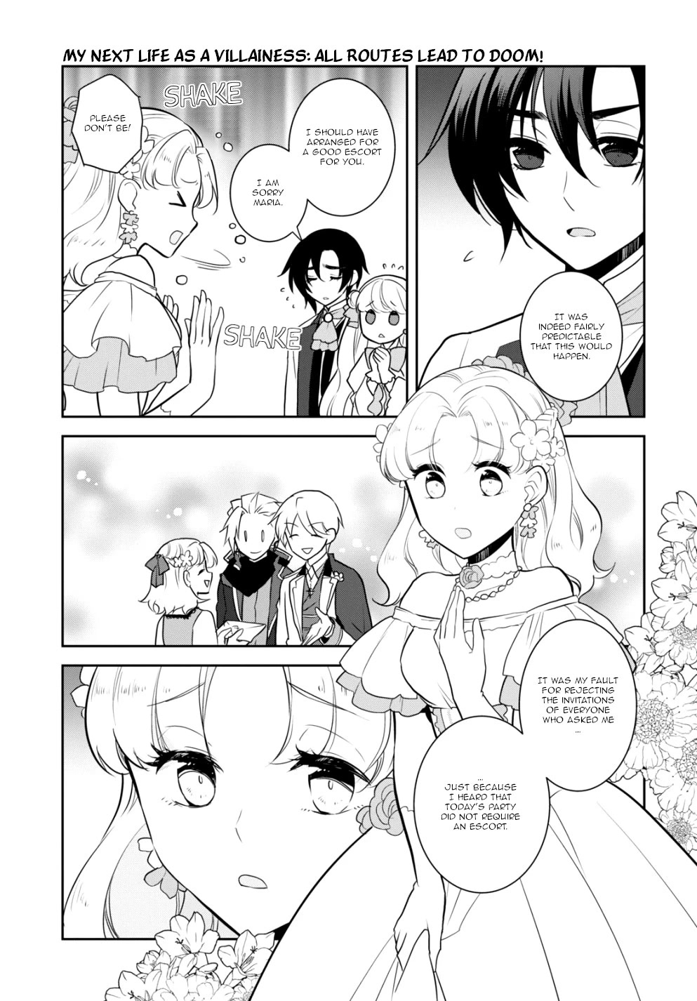 Otome Game no Hametsu Flag shika nai Akuyaku Reijou ni Tensei shite shimatta... Chapter 52 page 13 - Chapter 52: The Graduation From the Academy of Magic (2)