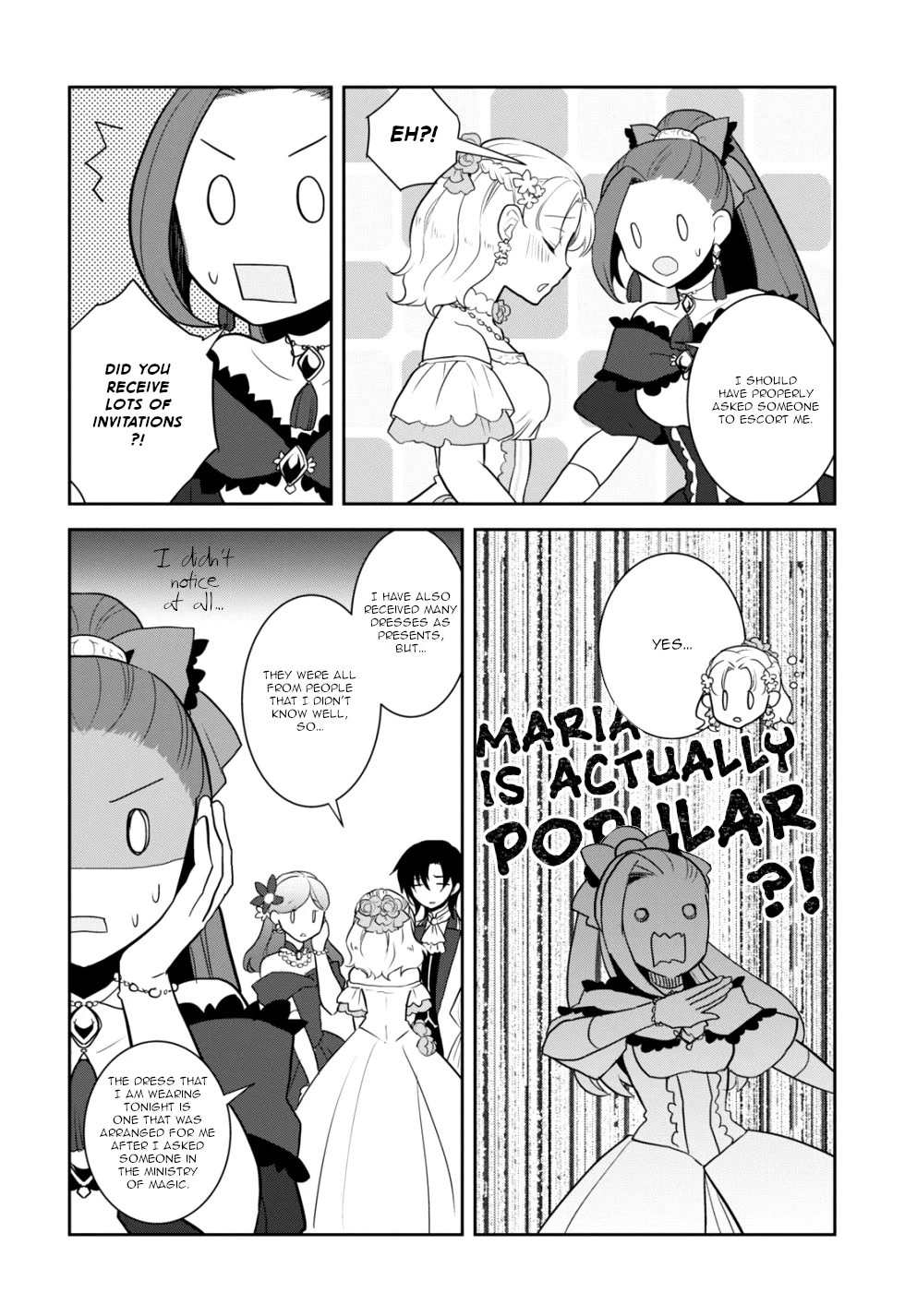 Otome Game no Hametsu Flag shika nai Akuyaku Reijou ni Tensei shite shimatta... Chapter 52 page 14 - Chapter 52: The Graduation From the Academy of Magic (2)