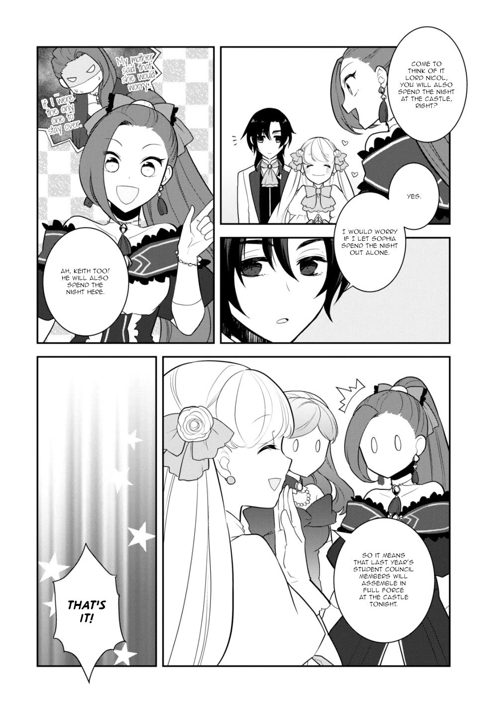 Otome Game no Hametsu Flag shika nai Akuyaku Reijou ni Tensei shite shimatta... Chapter 52 page 8 - Chapter 52: The Graduation From the Academy of Magic (2)