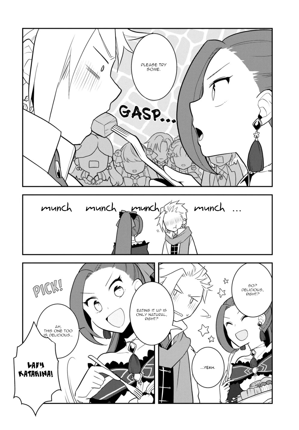 Otome Game no Hametsu Flag shika nai Akuyaku Reijou ni Tensei shite shimatta... Chapter 53 page 10 - Chapter 53: The Graduation from the Academy of Magic (3)