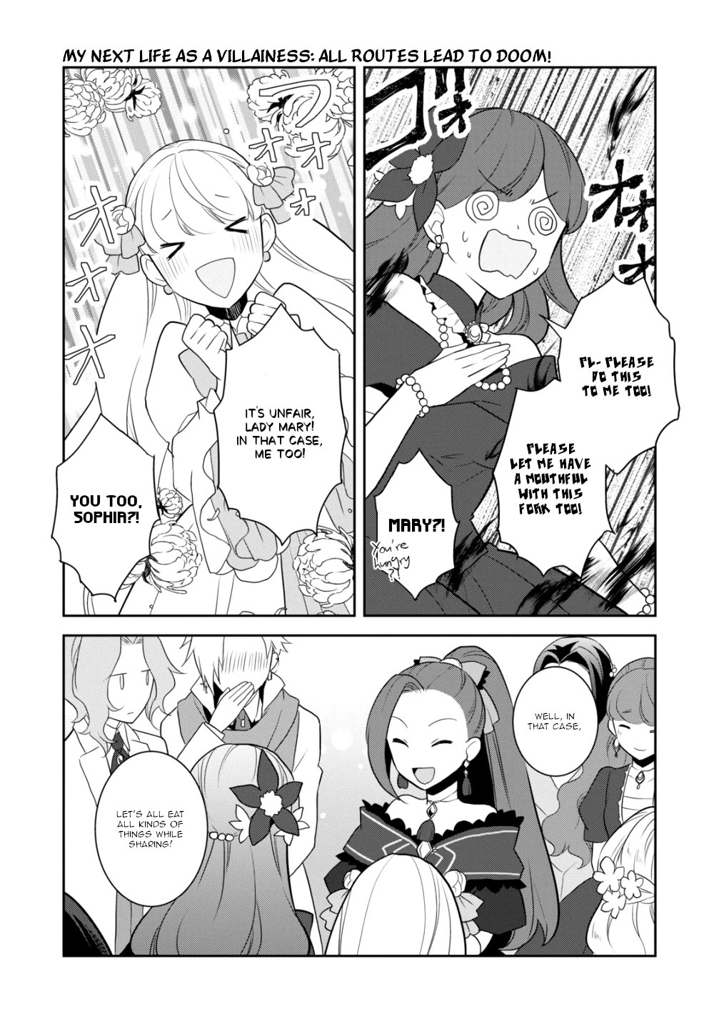 Otome Game no Hametsu Flag shika nai Akuyaku Reijou ni Tensei shite shimatta... Chapter 53 page 11 - Chapter 53: The Graduation from the Academy of Magic (3)