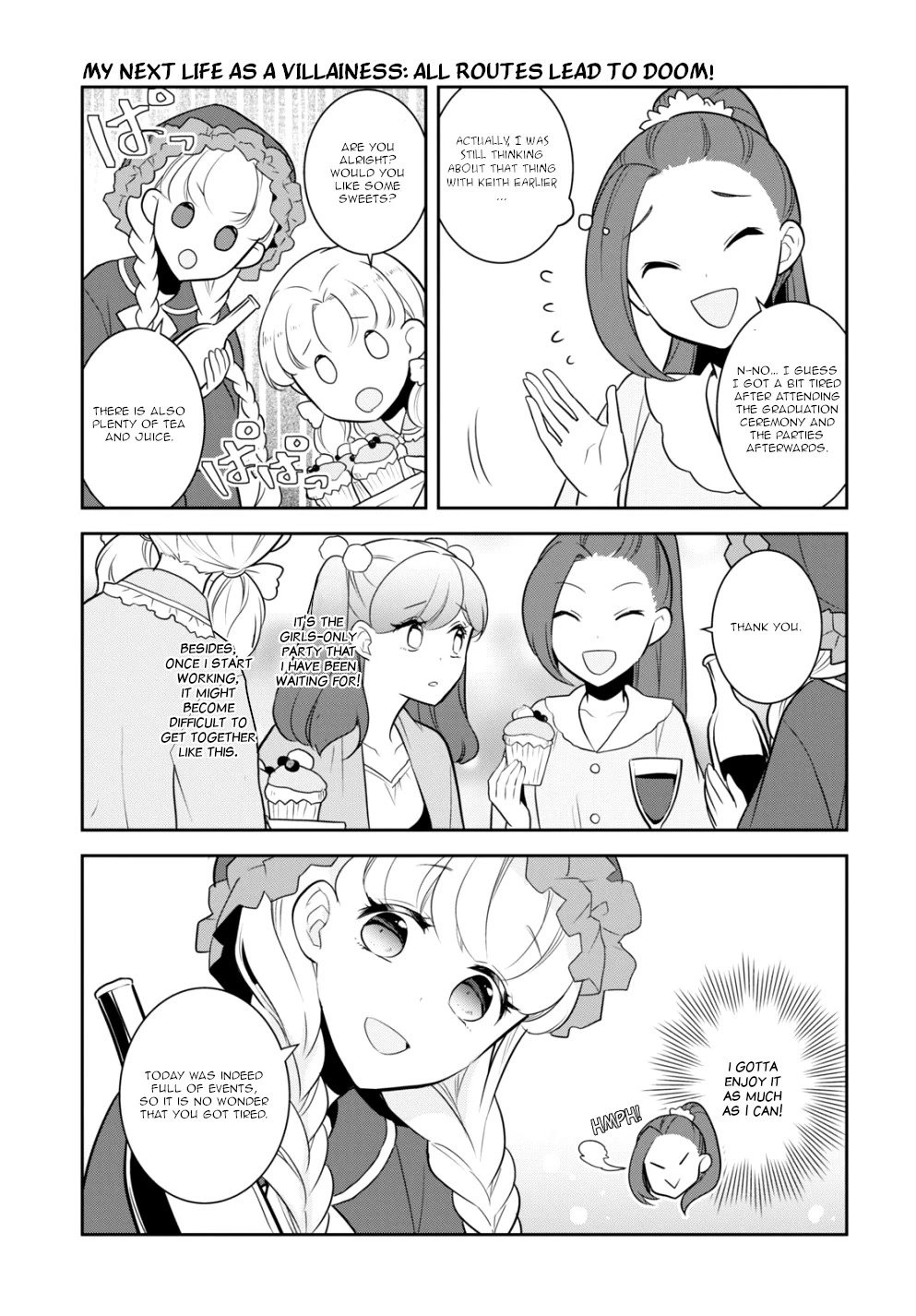 Otome Game no Hametsu Flag shika nai Akuyaku Reijou ni Tensei shite shimatta... Chapter 54 page 11 - Chapter 54: The Graduation From the Academy of Magic (4)
