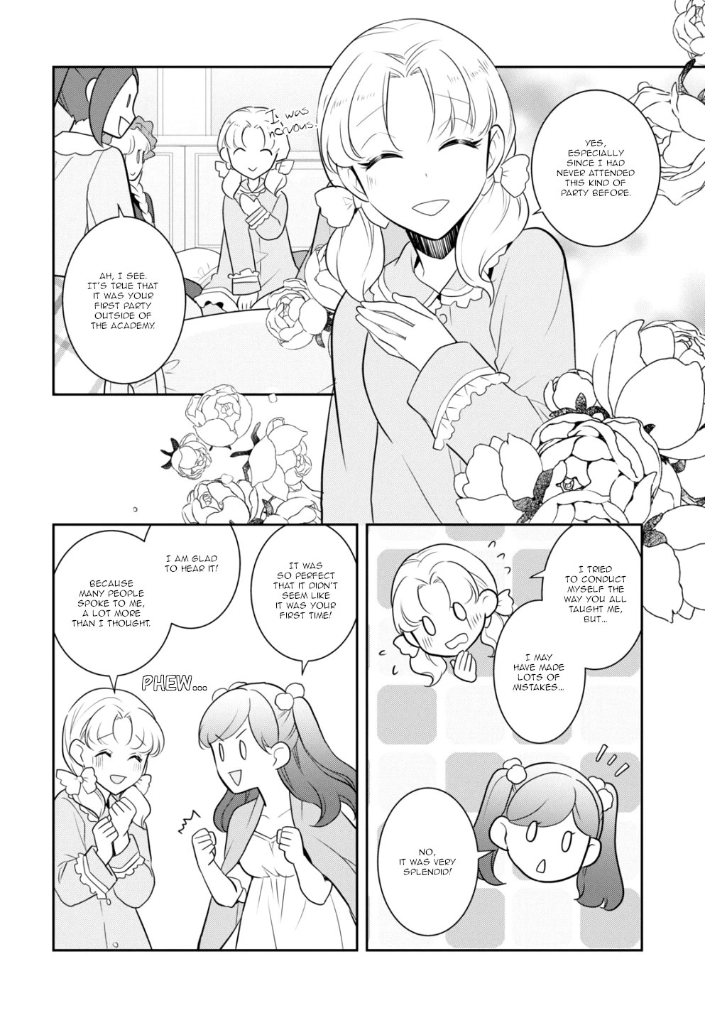 Otome Game no Hametsu Flag shika nai Akuyaku Reijou ni Tensei shite shimatta... Chapter 54 page 12 - Chapter 54: The Graduation From the Academy of Magic (4)