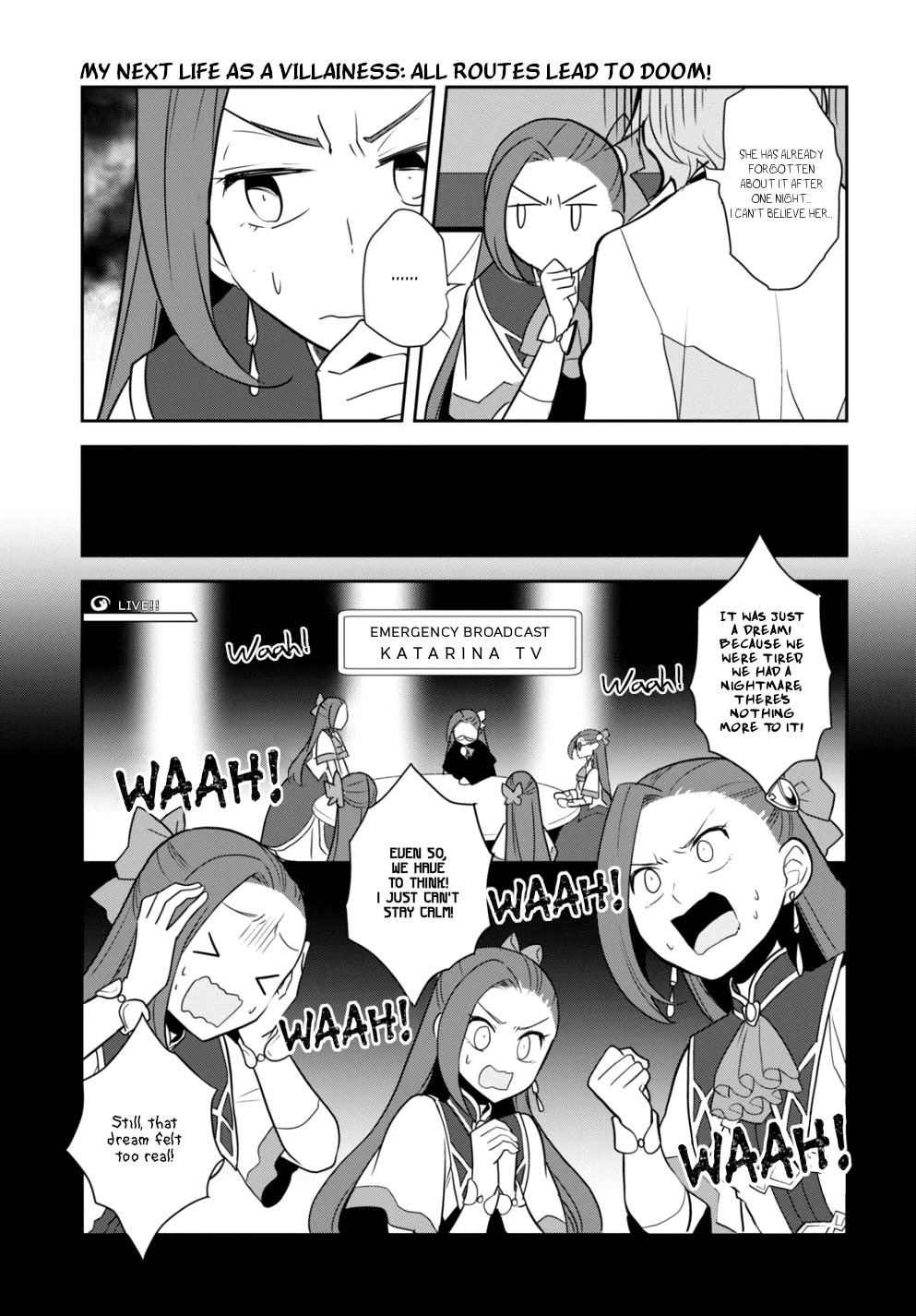 Otome Game no Hametsu Flag shika nai Akuyaku Reijou ni Tensei shite shimatta... Chapter 55 page 13 - Chapter 55: To the Ministry of Magic (1)