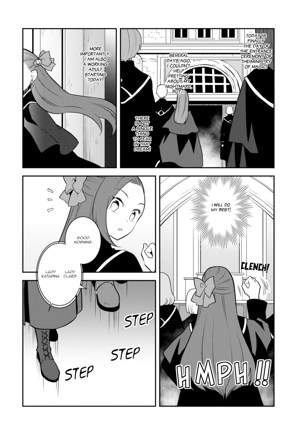 Otome Game no Hametsu Flag shika nai Akuyaku Reijou ni Tensei shite shimatta... Chapter 55 page 16 - Chapter 55: To the Ministry of Magic (1)