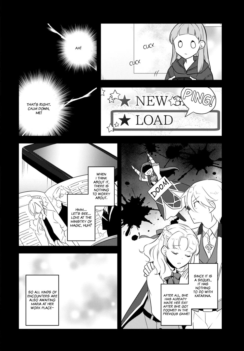 Otome Game no Hametsu Flag shika nai Akuyaku Reijou ni Tensei shite shimatta... Chapter 55 page 4 - Chapter 55: To the Ministry of Magic (1)