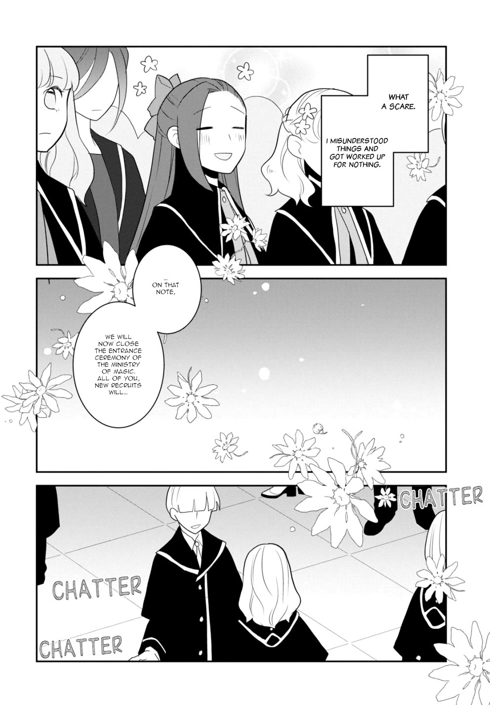 Otome Game no Hametsu Flag shika nai Akuyaku Reijou ni Tensei shite shimatta... Chapter 56 page 10 - Chapter 56: To the Ministry of Magic (2)