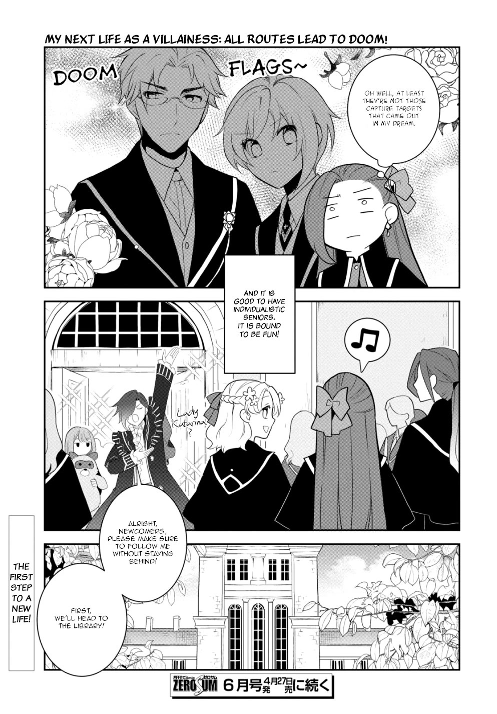 Otome Game no Hametsu Flag shika nai Akuyaku Reijou ni Tensei shite shimatta... Chapter 56 page 17 - Chapter 56: To the Ministry of Magic (2)