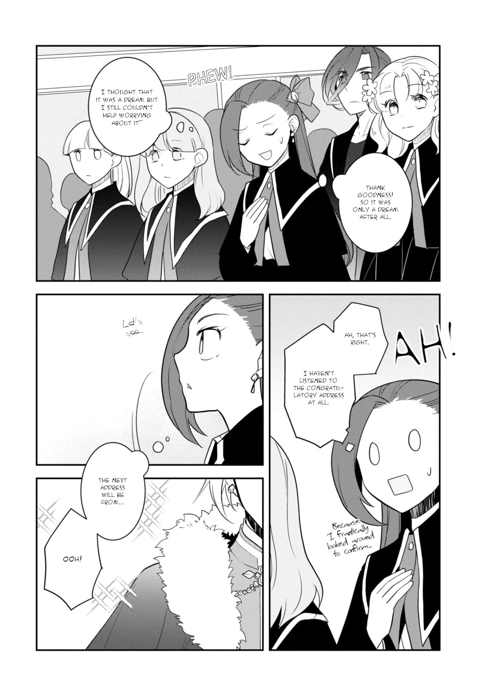 Otome Game no Hametsu Flag shika nai Akuyaku Reijou ni Tensei shite shimatta... Chapter 56 page 4 - Chapter 56: To the Ministry of Magic (2)