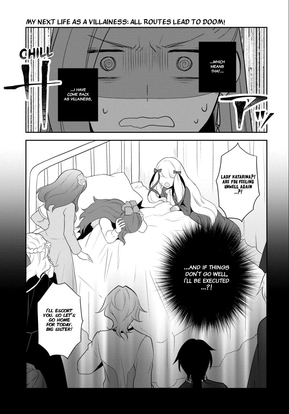 Otome Game no Hametsu Flag shika nai Akuyaku Reijou ni Tensei shite shimatta... Chapter 58 page 11 - Chapter 58: To the Ministry Of Magic (4)