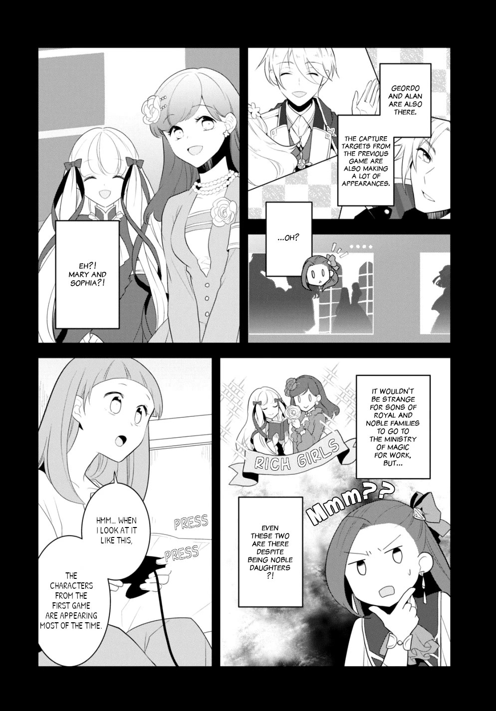 Otome Game no Hametsu Flag shika nai Akuyaku Reijou ni Tensei shite shimatta... Chapter 58 page 4 - Chapter 58: To the Ministry Of Magic (4)