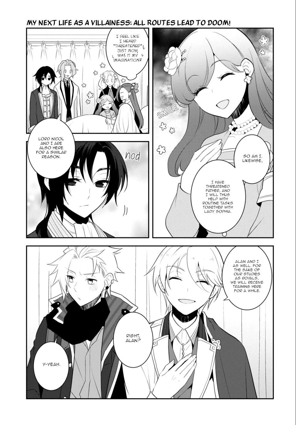 Otome Game no Hametsu Flag shika nai Akuyaku Reijou ni Tensei shite shimatta... Chapter 58 page 9 - Chapter 58: To the Ministry Of Magic (4)