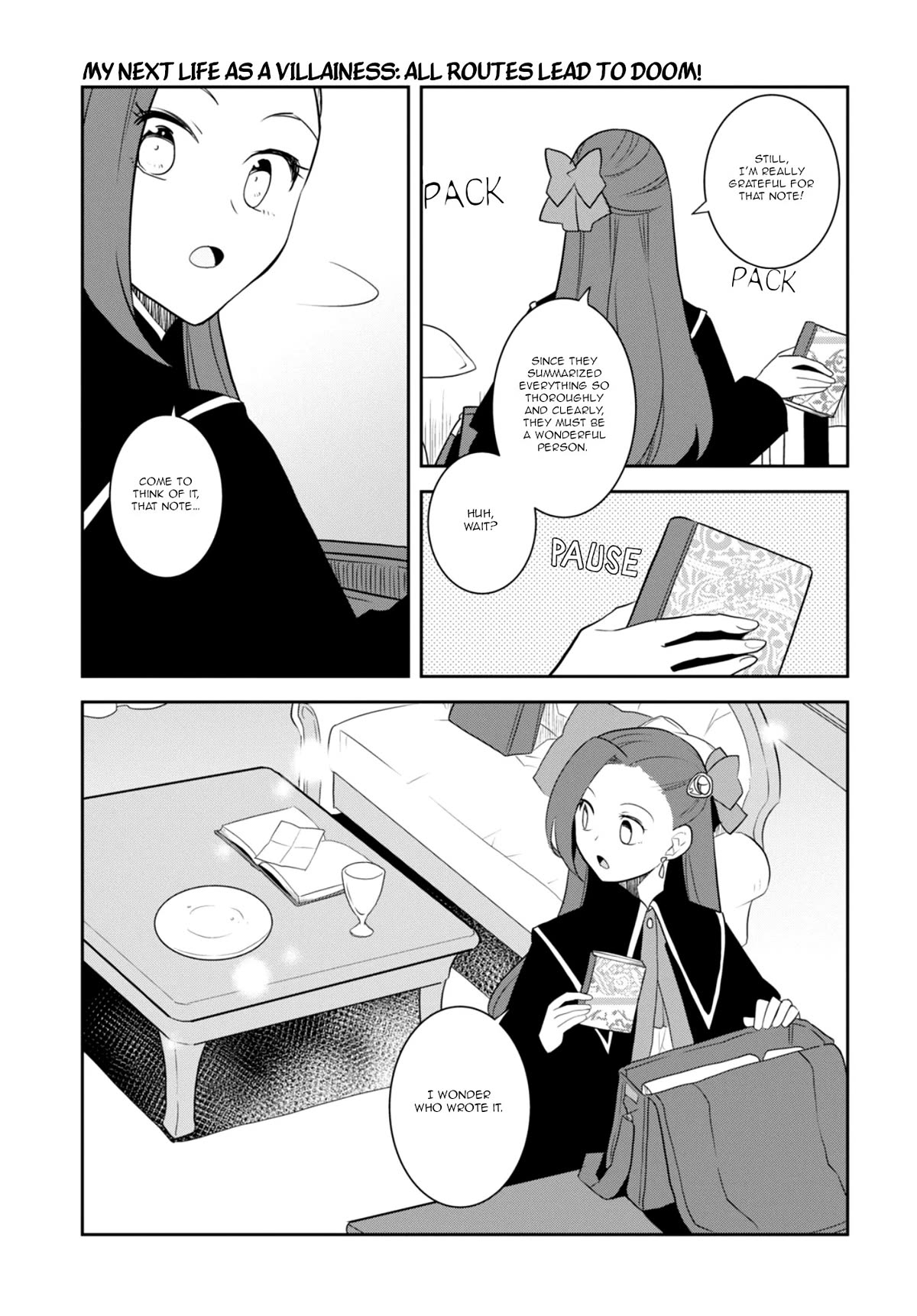 Otome Game no Hametsu Flag shika nai Akuyaku Reijou ni Tensei shite shimatta... Chapter 59 page 17 - Chapter 59: To the Ministry of Magic (5)