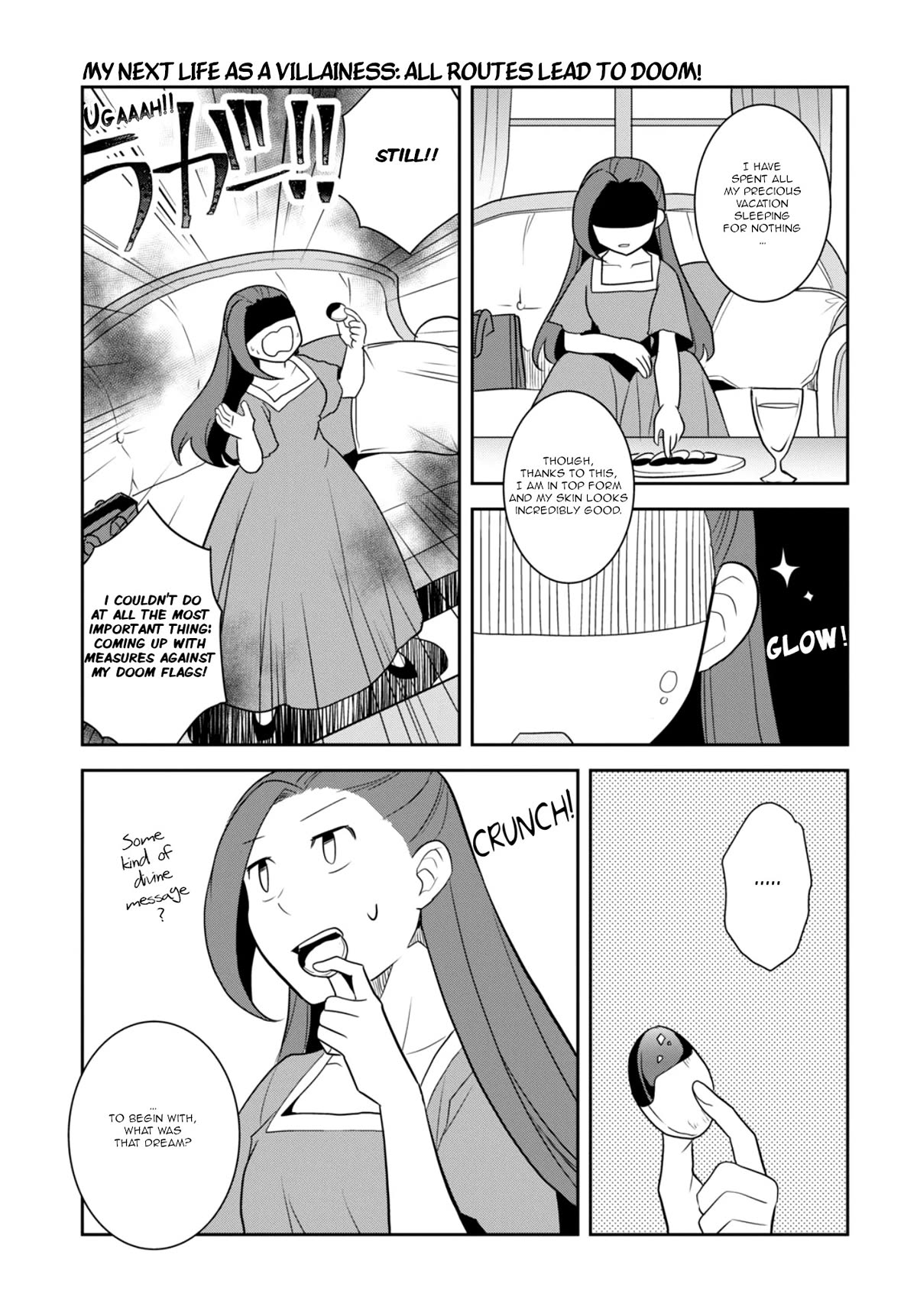 Otome Game no Hametsu Flag shika nai Akuyaku Reijou ni Tensei shite shimatta... Chapter 59 page 3 - Chapter 59: To the Ministry of Magic (5)