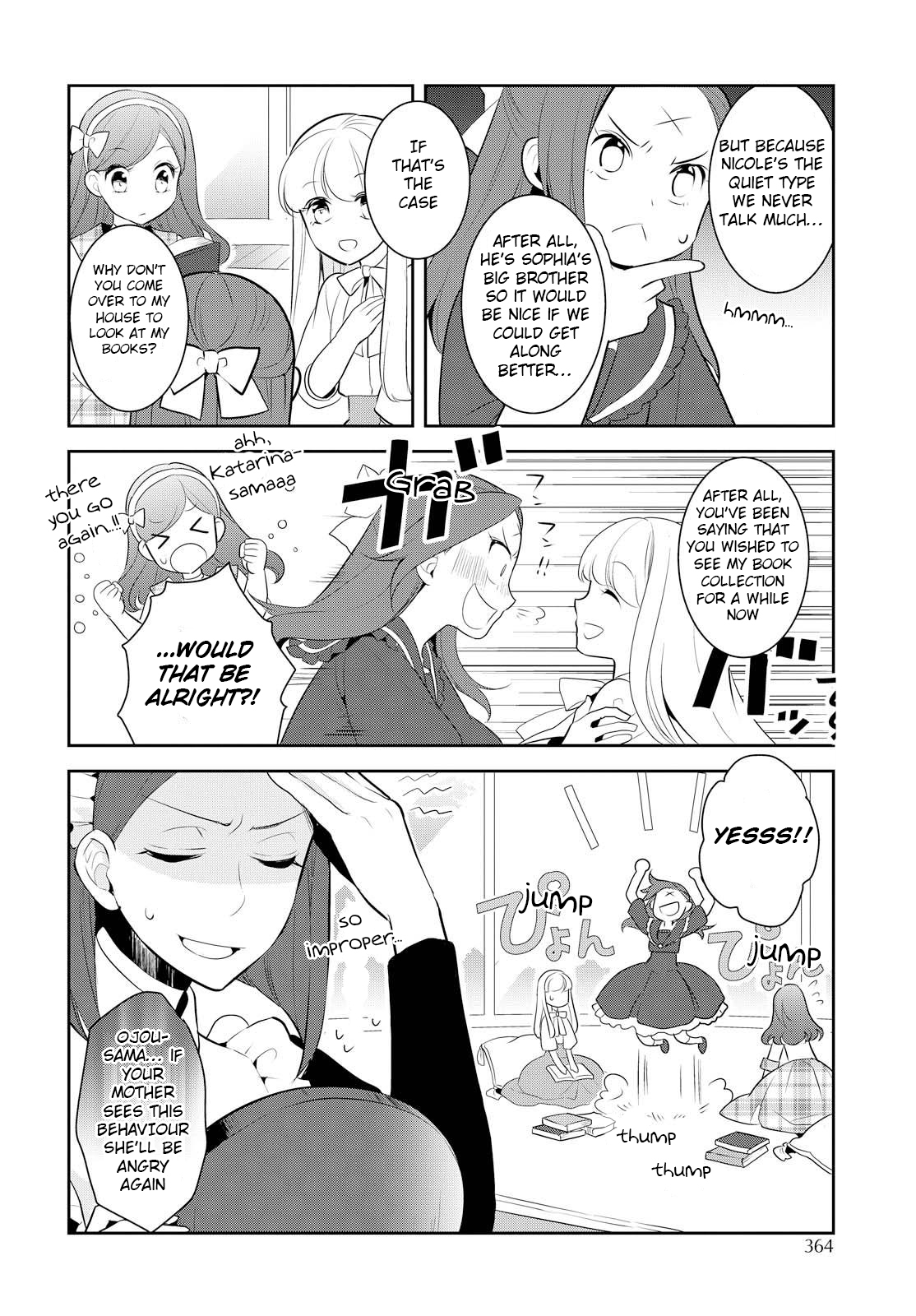 Otome Game no Hametsu Flag shika nai Akuyaku Reijou ni Tensei shite shimatta... Chapter 6 page 3 - Chapter 6