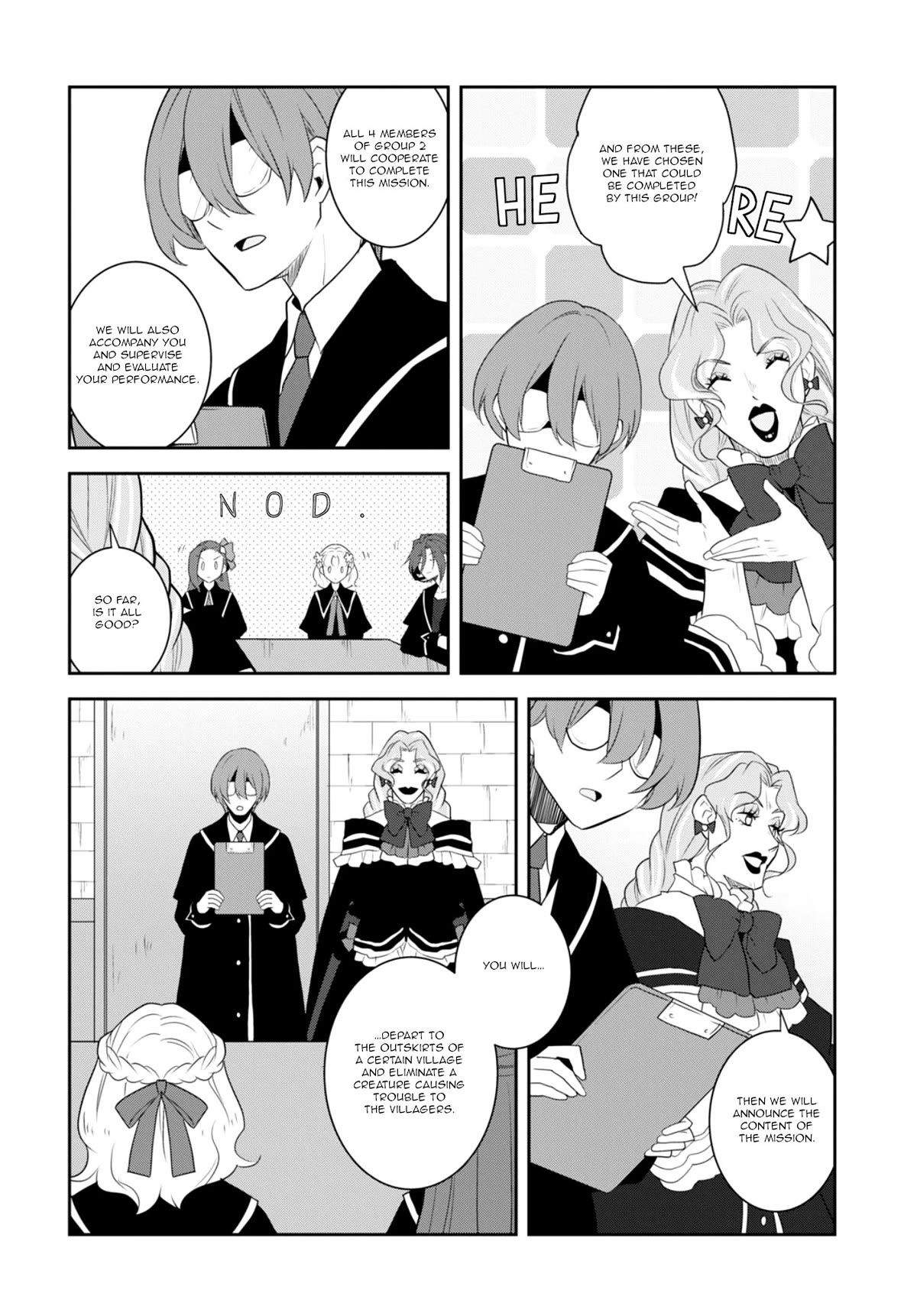 Otome Game no Hametsu Flag shika nai Akuyaku Reijou ni Tensei shite shimatta... Chapter 60 page 12 - Chapter 60: The Content Of The Examination And The Borrowed Magic Tools (1)