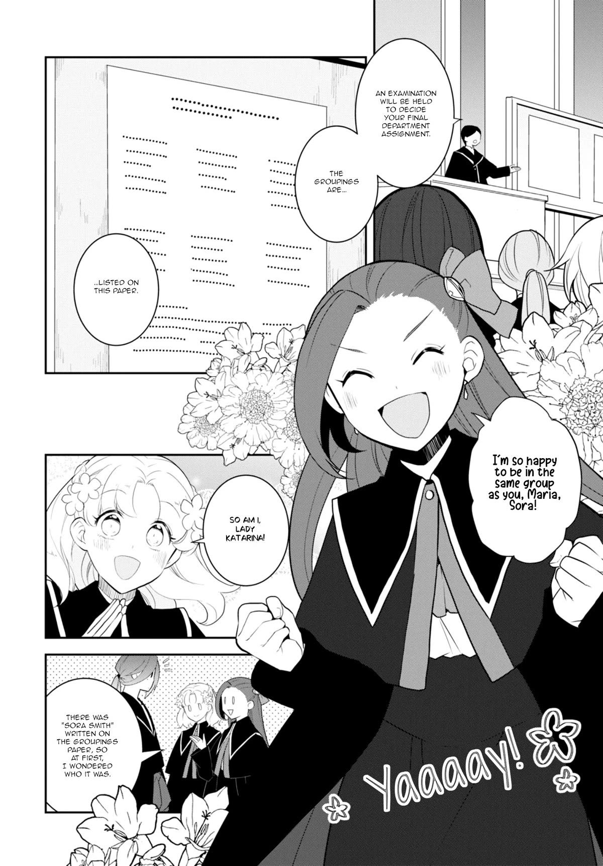 Otome Game no Hametsu Flag shika nai Akuyaku Reijou ni Tensei shite shimatta... Chapter 60 page 2 - Chapter 60: The Content Of The Examination And The Borrowed Magic Tools (1)