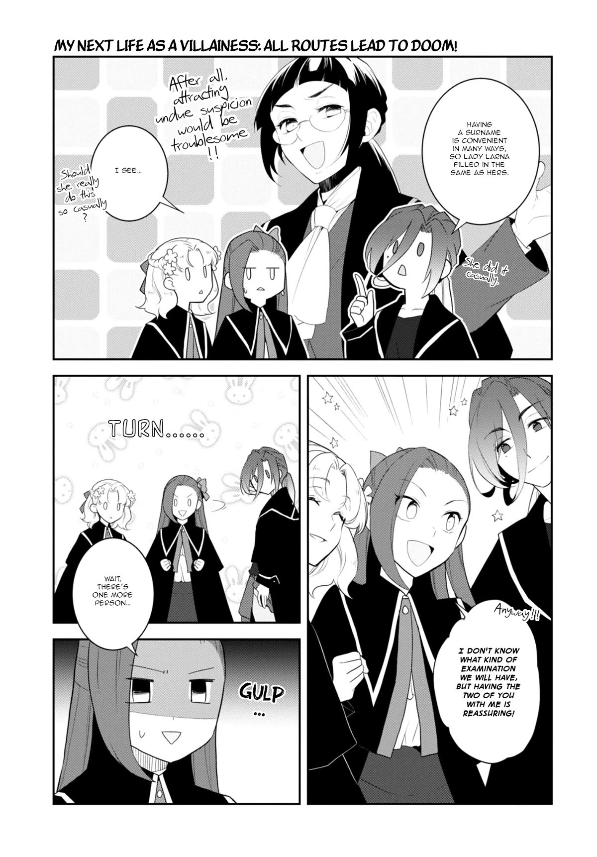 Otome Game no Hametsu Flag shika nai Akuyaku Reijou ni Tensei shite shimatta... Chapter 60 page 3 - Chapter 60: The Content Of The Examination And The Borrowed Magic Tools (1)
