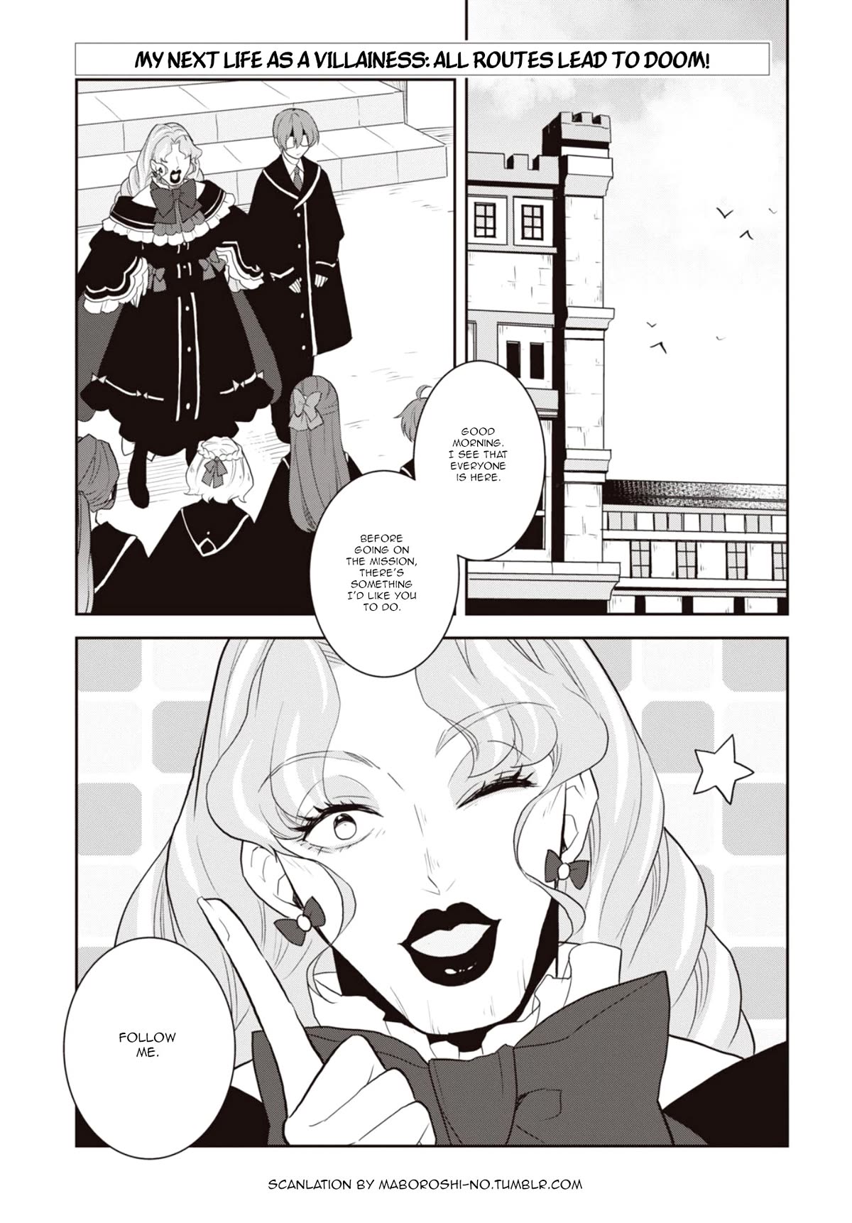 Otome Game no Hametsu Flag shika nai Akuyaku Reijou ni Tensei shite shimatta... Chapter 61 page 1 - Chapter 61: The Content of the Examination and the Borrowed Magic Tools (2)