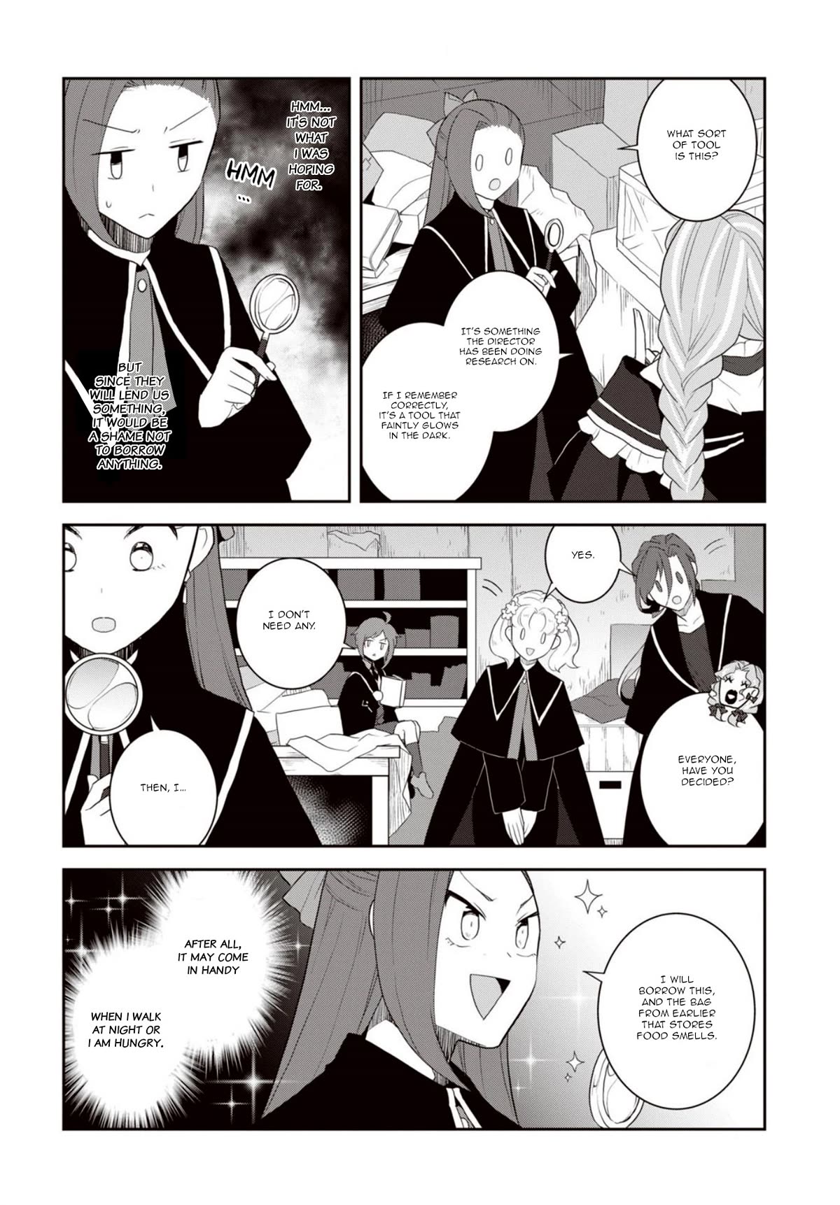 Otome Game no Hametsu Flag shika nai Akuyaku Reijou ni Tensei shite shimatta... Chapter 61 page 11 - Chapter 61: The Content of the Examination and the Borrowed Magic Tools (2)