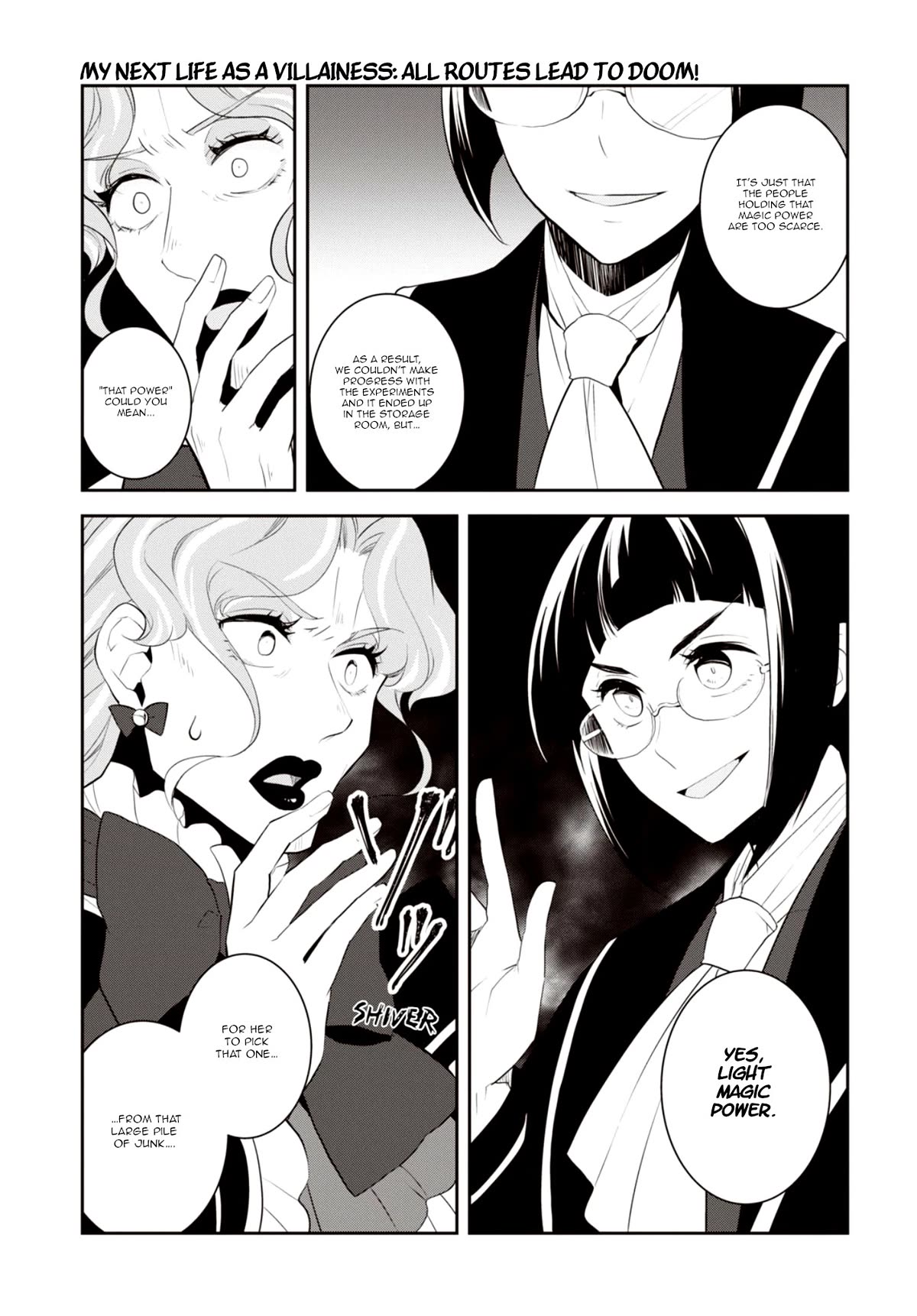 Otome Game no Hametsu Flag shika nai Akuyaku Reijou ni Tensei shite shimatta... Chapter 61 page 16 - Chapter 61: The Content of the Examination and the Borrowed Magic Tools (2)
