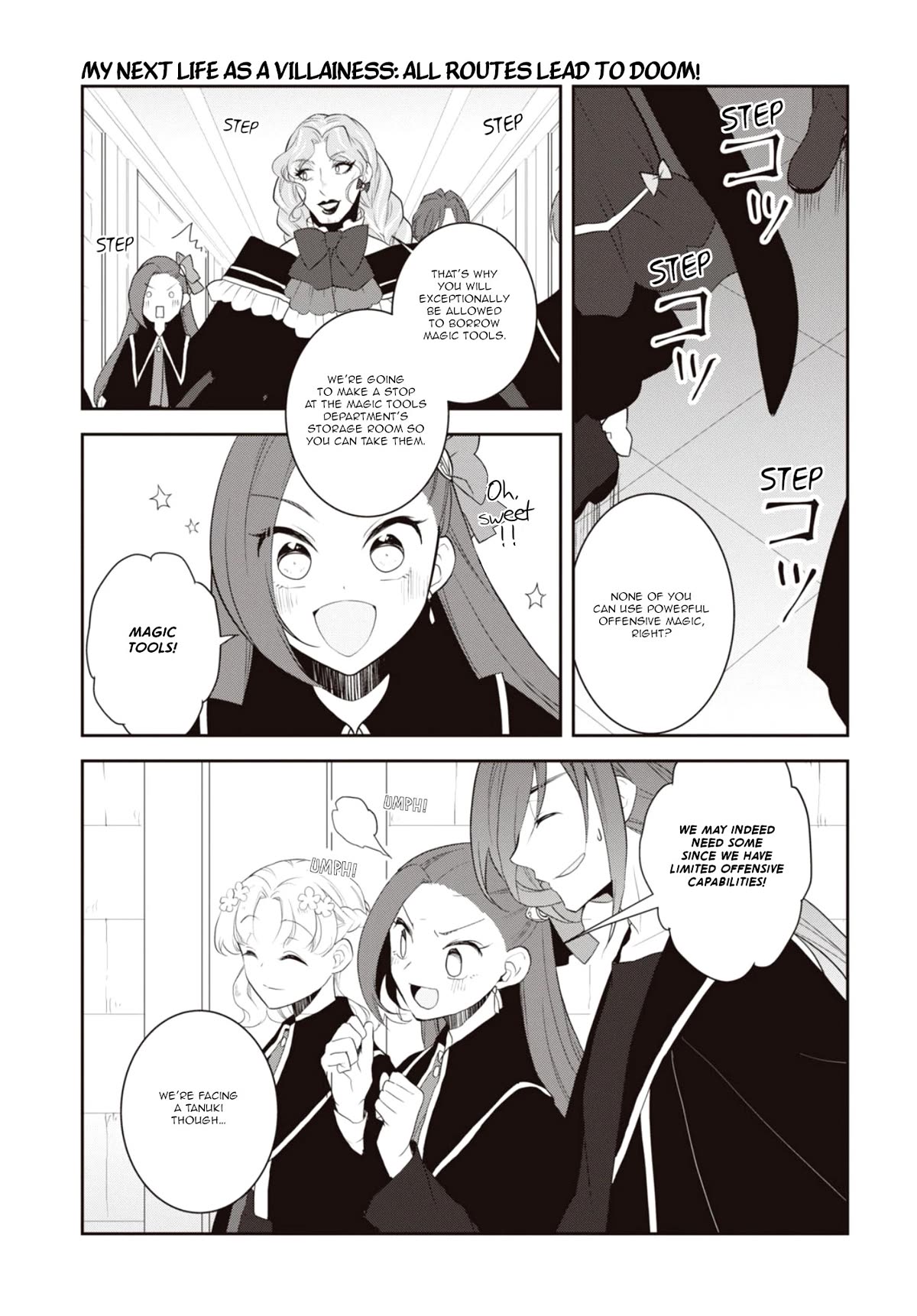 Otome Game no Hametsu Flag shika nai Akuyaku Reijou ni Tensei shite shimatta... Chapter 61 page 3 - Chapter 61: The Content of the Examination and the Borrowed Magic Tools (2)