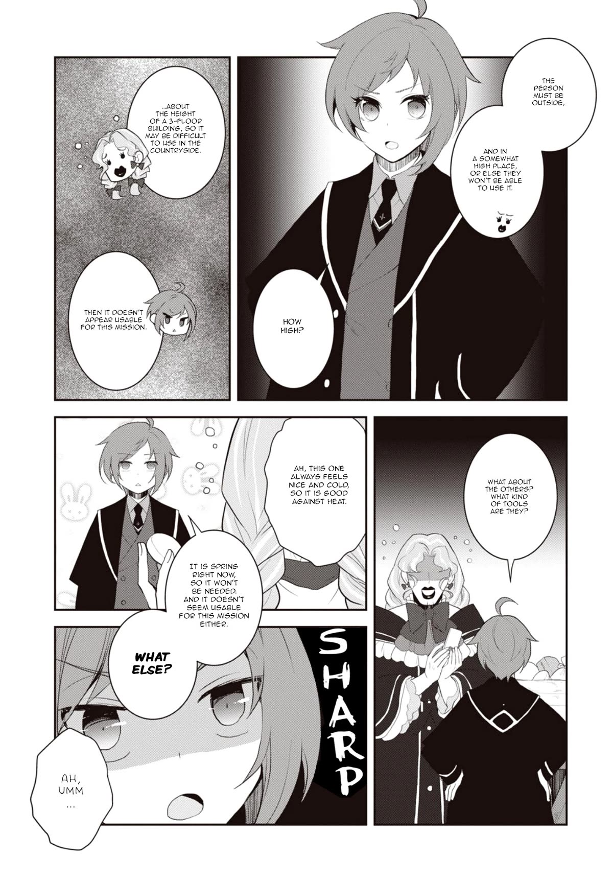 Otome Game no Hametsu Flag shika nai Akuyaku Reijou ni Tensei shite shimatta... Chapter 61 page 7 - Chapter 61: The Content of the Examination and the Borrowed Magic Tools (2)