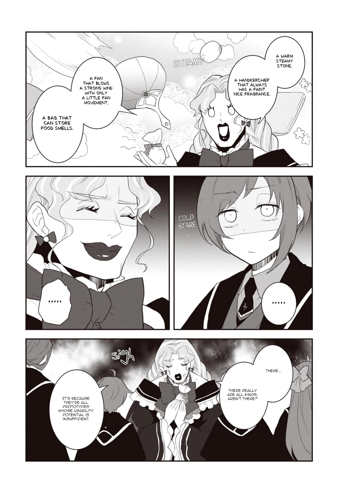 Otome Game no Hametsu Flag shika nai Akuyaku Reijou ni Tensei shite shimatta... Chapter 61 page 8 - Chapter 61: The Content of the Examination and the Borrowed Magic Tools (2)